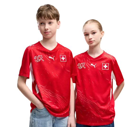 Suiza Camiseta Local Mundial 2026 - Niños