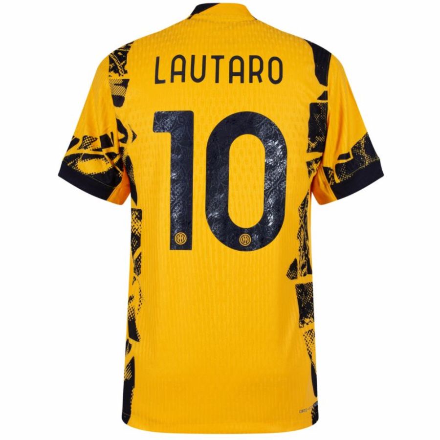 Inter Milan Lautaro 10 Tercera Camiseta 2024/25