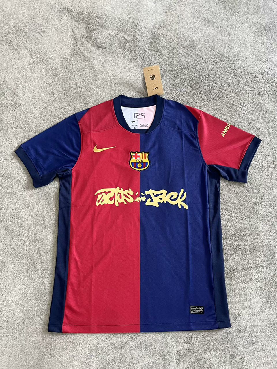 Barcelona Camiseta Local - X Travis Scott