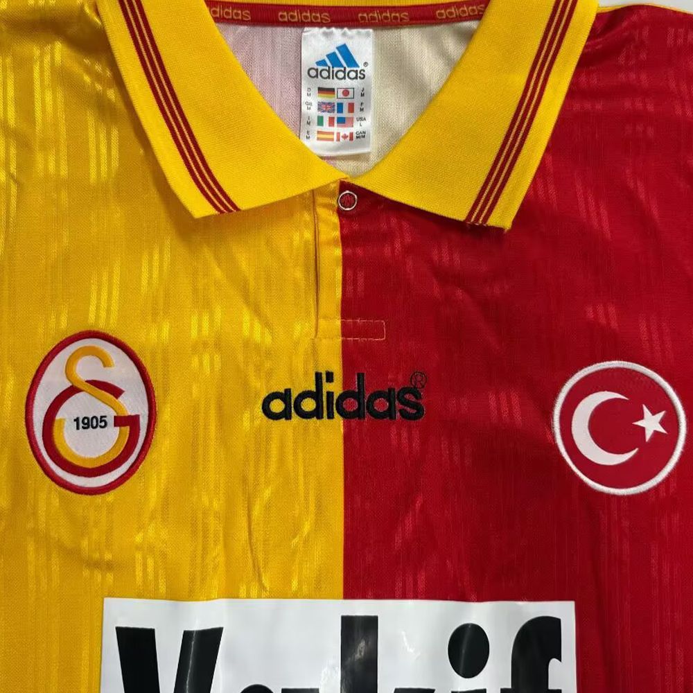 Galatasaray Camiseta Local 1996/97 - Retro
