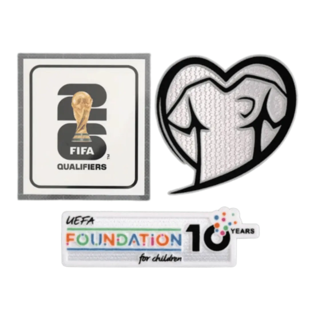 Patches Mundial 2026 Qualifiers Play With Heart & FOUNDATION
