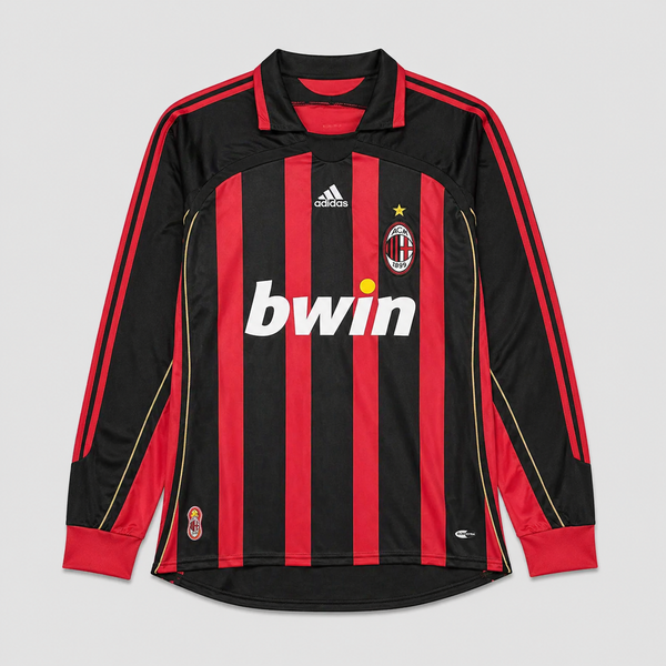 AC Milan Camiseta Local 2006/07 - Retro - Manga Larga