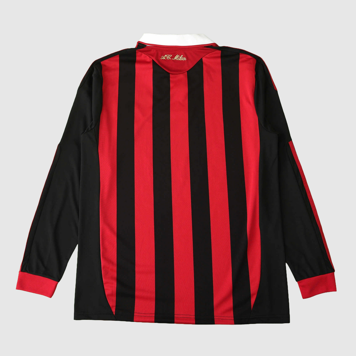 AC Milan Camiseta Local 2009/10 - Retro - Manga Larga
