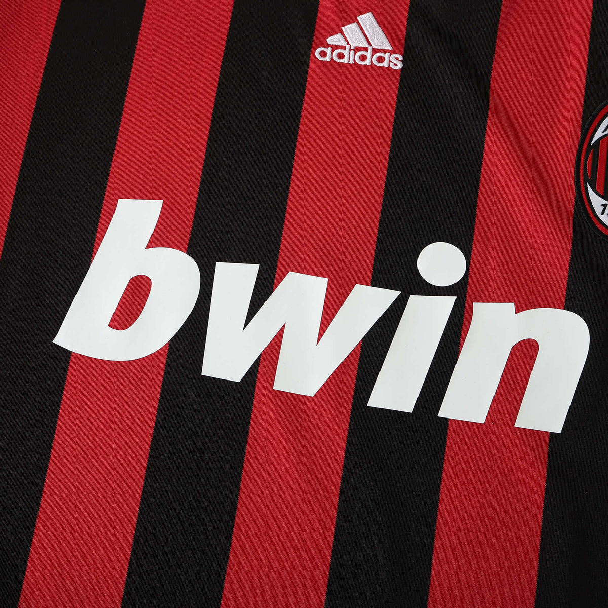 AC Milan Camiseta Local 2009/10 - Retro - Manga Larga