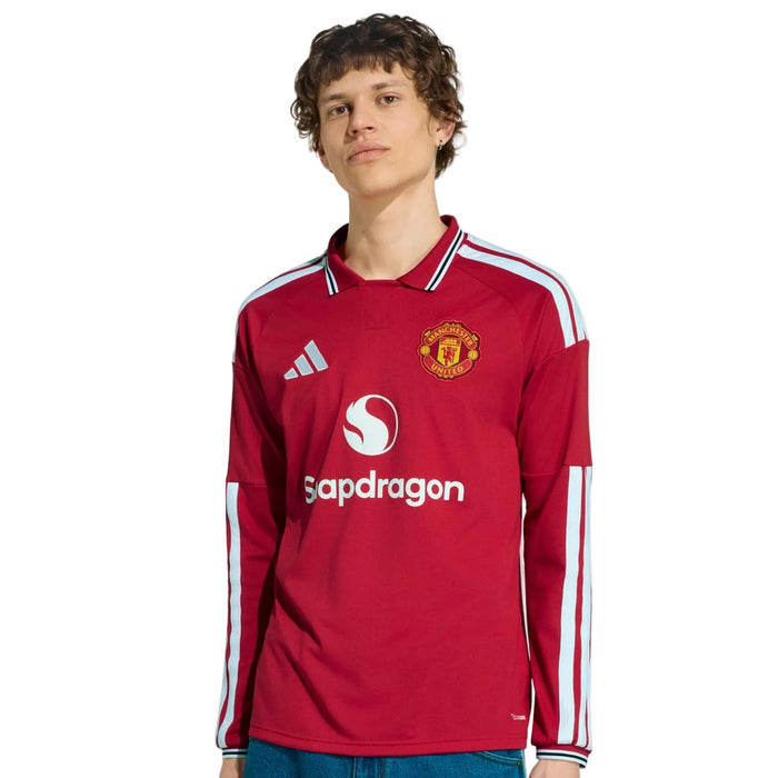 Manchester United Camiseta Local 2026/27 - Versión Jugador - Manga Larga