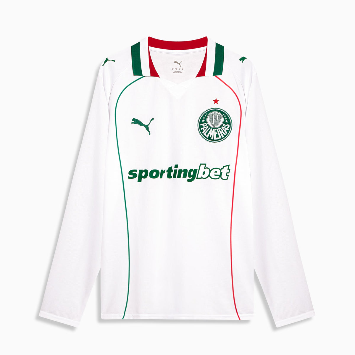 Palmeiras Camiseta Visitante 2026/27- Manga Longa