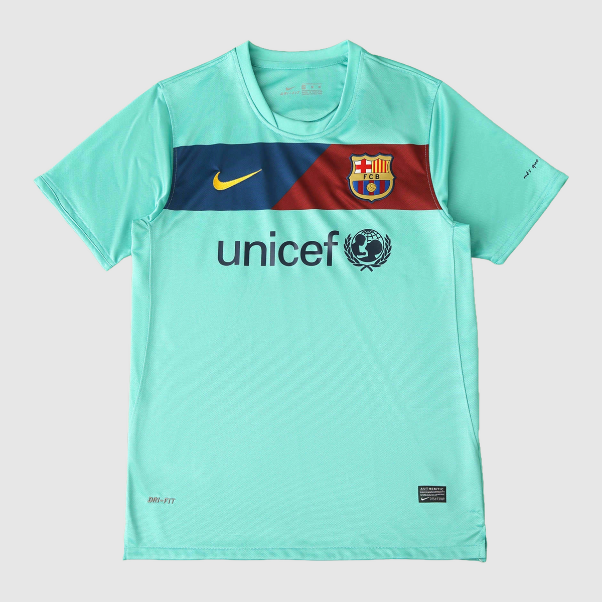 Barcelona Camiseta Visitante 2010/11 - Retro