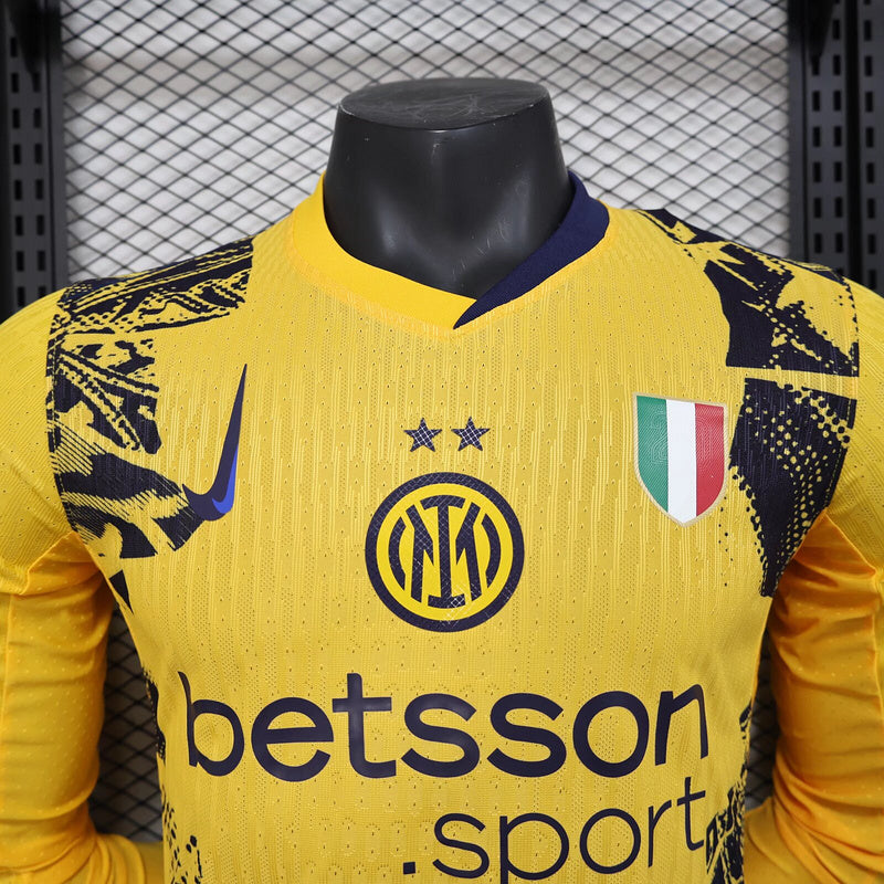 Inter Milan Player Tercera Camiseta 2024/25 - Manga Larga