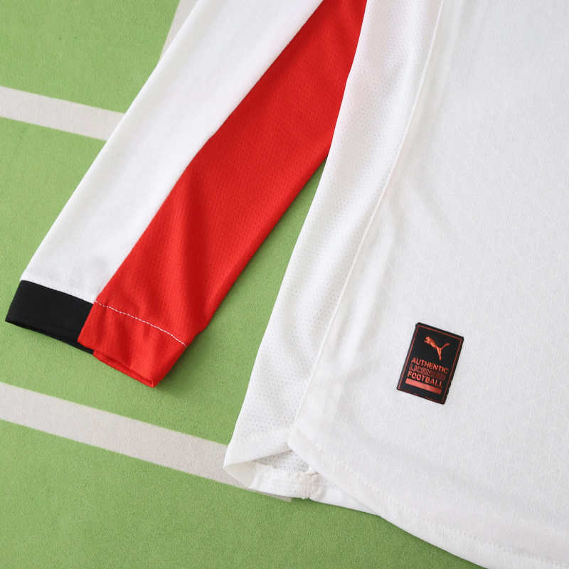 AC Milan Versión Jugador Camiseta Visitante 2025/26 - Manga Larga