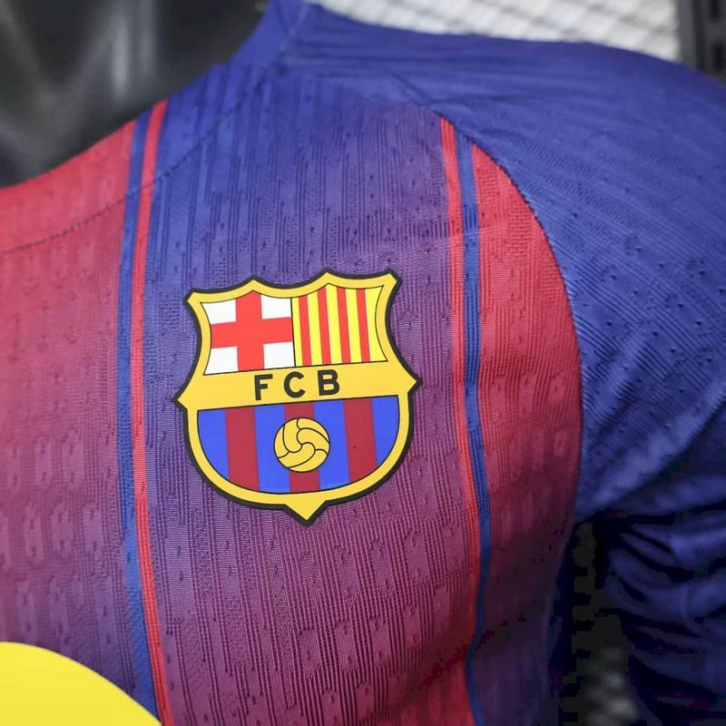 Barcelona Camiseta Local 2025/26 - Manga Larga