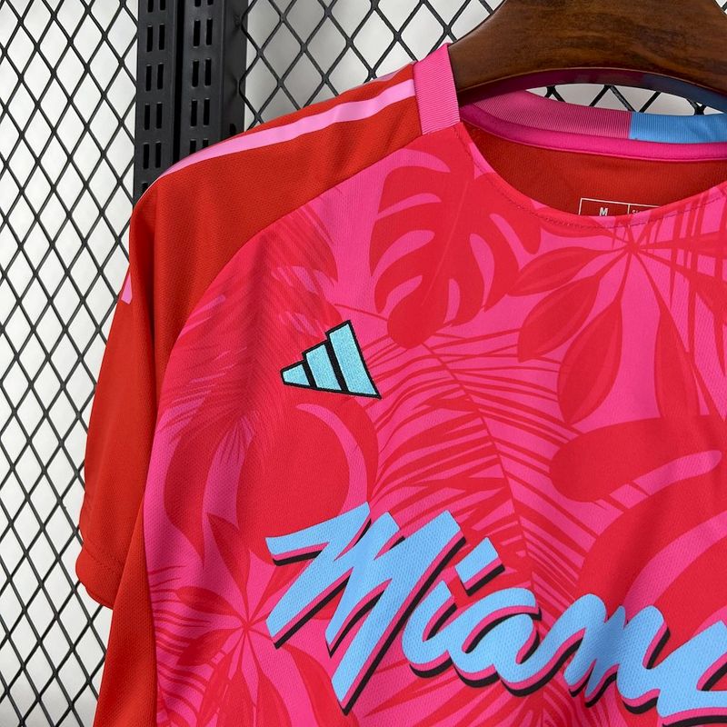 Inter Miami Rosa Roja Camiseta 2025/26 - Edición Especial