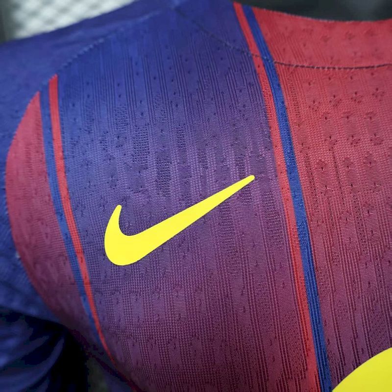 Barcelona Camiseta Local 2025/26 - Manga Larga
