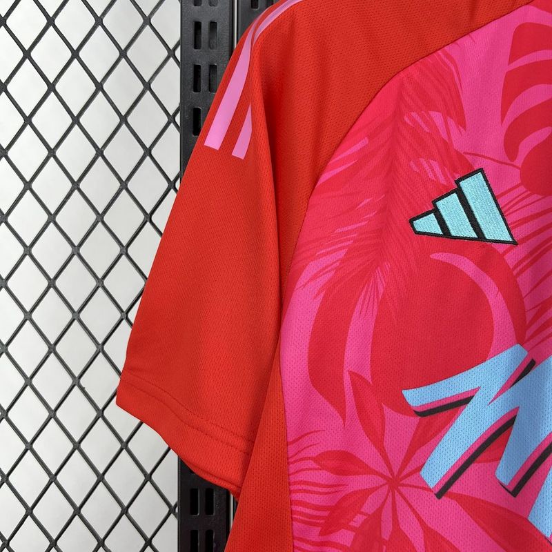 Inter Miami Rosa Roja Camiseta 2025/26 - Edición Especial