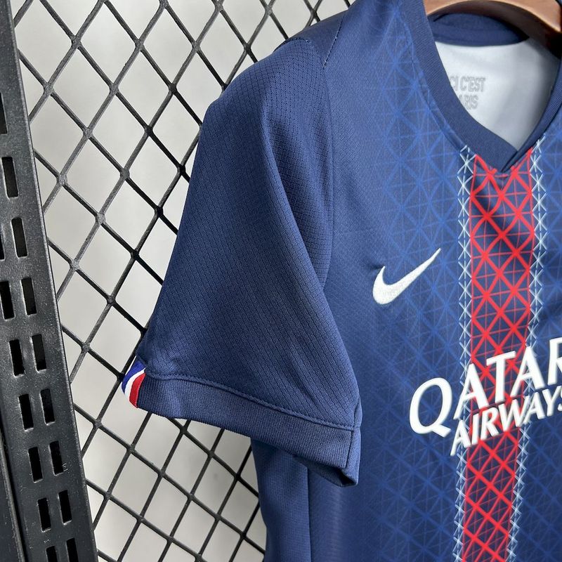 Paris Saint Germain Camiseta Local 2025/26 - Niños