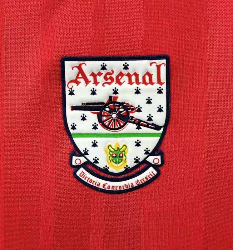 Arsenal Camiseta Local Remake 1992/94 - Retro - Manga Larga
