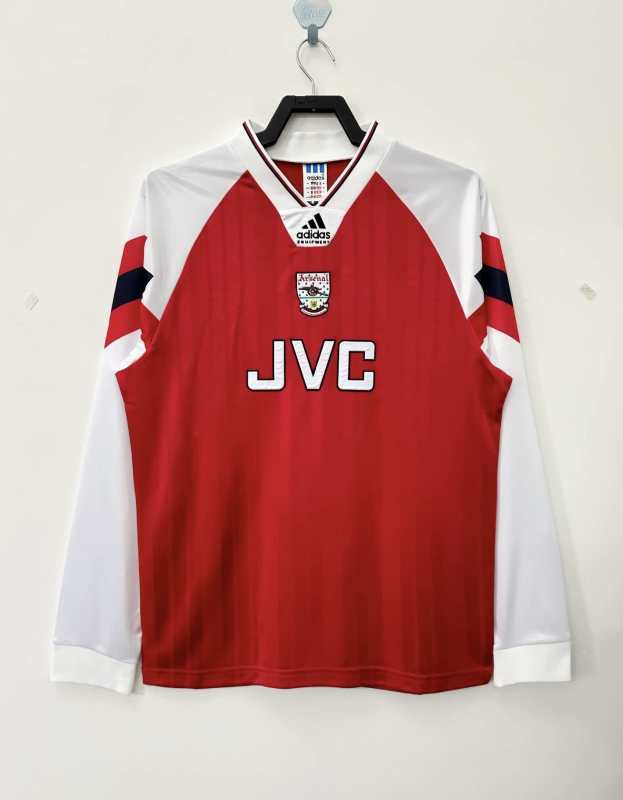 Arsenal Camiseta Local Remake 1992/94 - Retro - Manga Larga