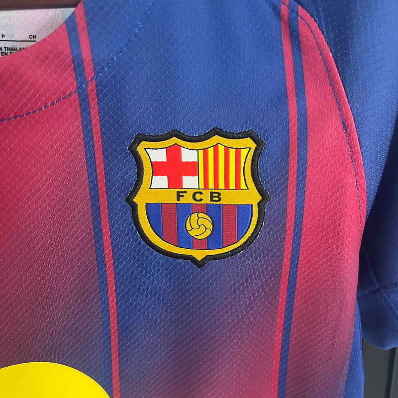 Barcelona Camiseta Local 2025/26 - Mujer