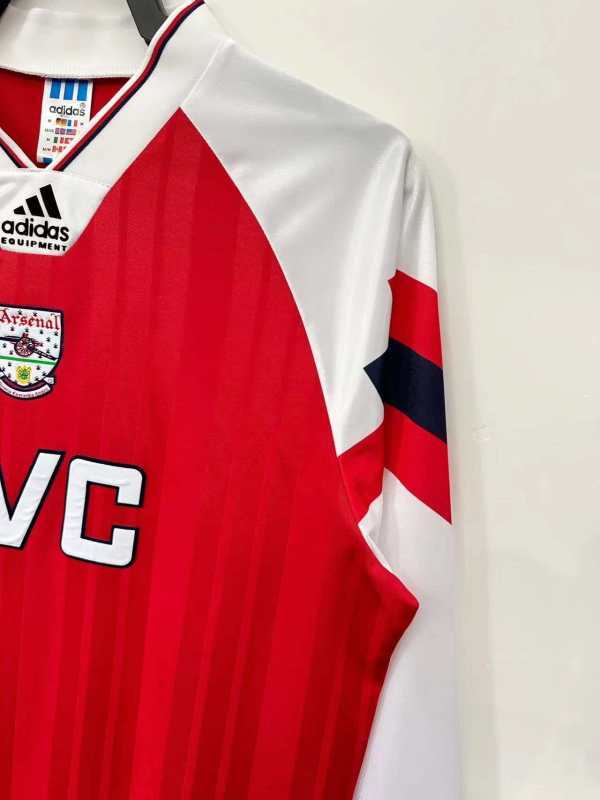 Arsenal Camiseta Local Remake 1992/94 - Retro - Manga Larga