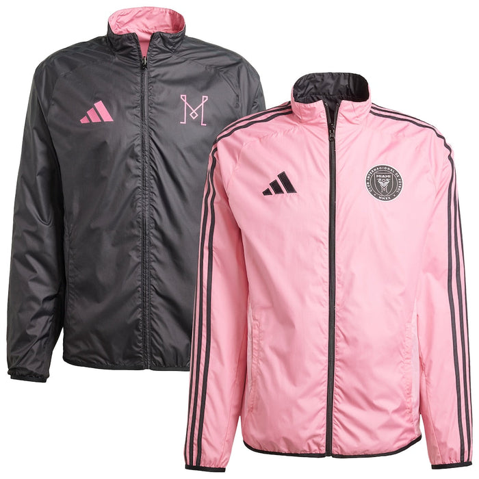 Inter Miami Rosa/Negra Anthem Reversible Full Chaqueta 2025 - Zip