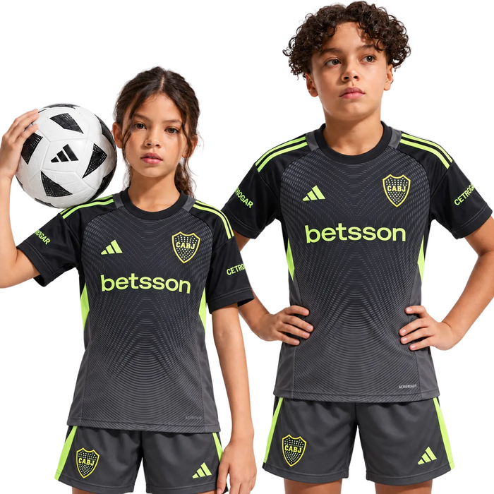 Boca Juniors Negra Camiseta de Portero 2025/26 - Niños