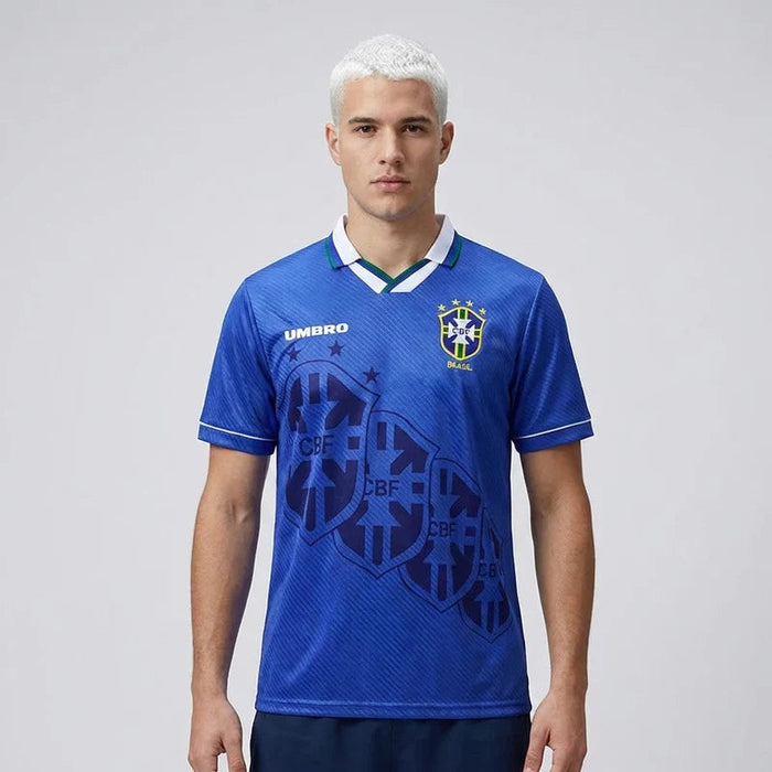 Brasil Camiseta Visitante 1993/94 - Retro