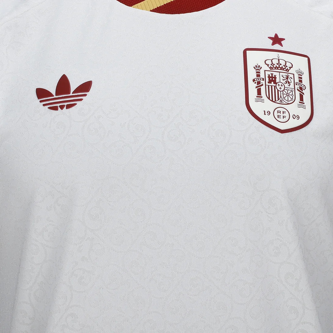 2 ESTRELLAS España Mundial Camiseta Visitante 2026 - Manga Larga