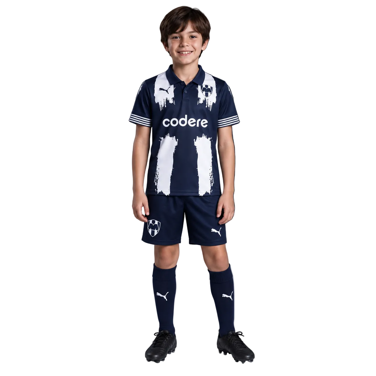CF Monterrey Camiseta Local 2025/26 - Niños