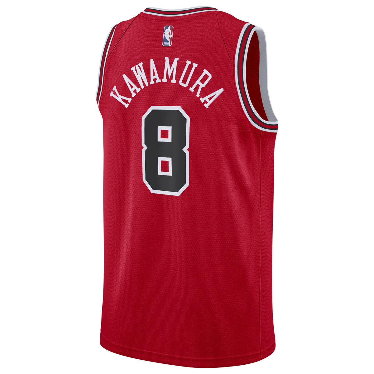Chicago Bulls Camiseta Kawamura #8 2025/26 - Roja