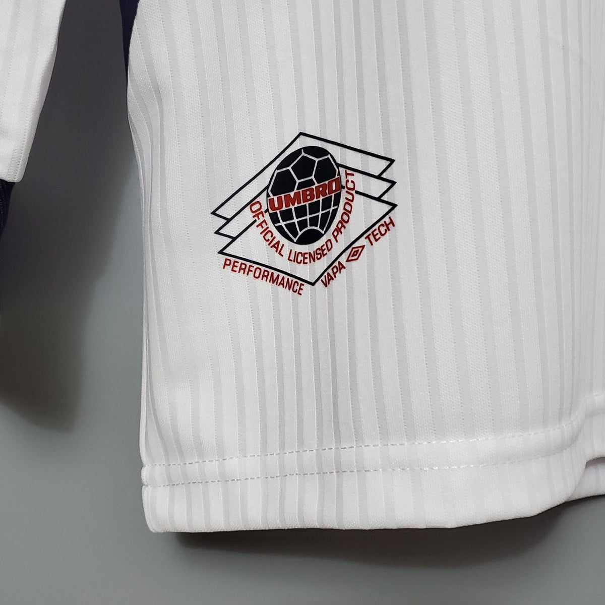 Inglaterra Retro 1998 Camiseta Local - Manga Larga