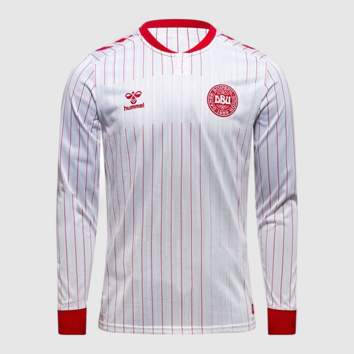 Dinamarca Camiseta Visitante 2026/27 - Versión Jugador - Manga Larga
