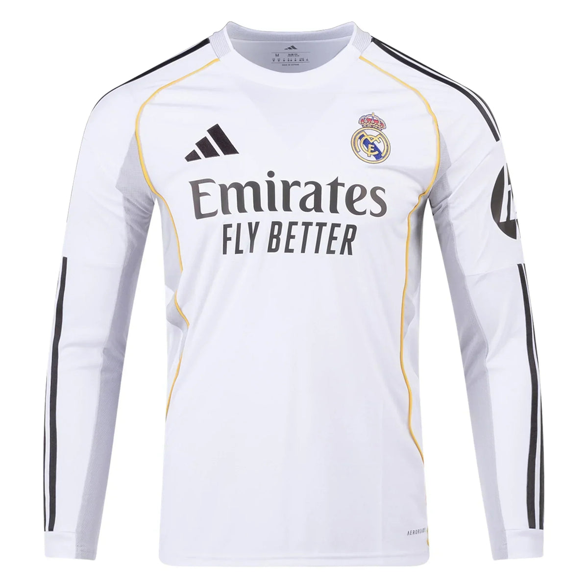 Real Madrid Camiseta Local 2025/26 - Manga Larga