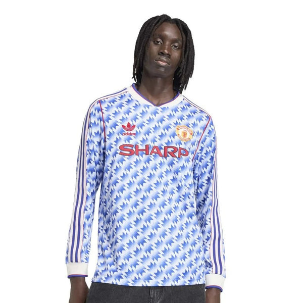 Manchester United Camiseta Visitante 1990 - Manga Larga