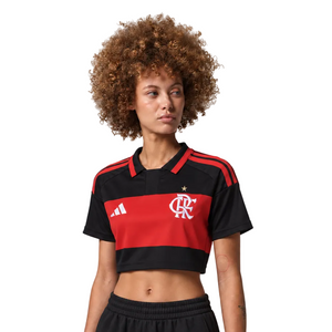 Crop Flamengo Camiseta Local 2026/27 - Mujer