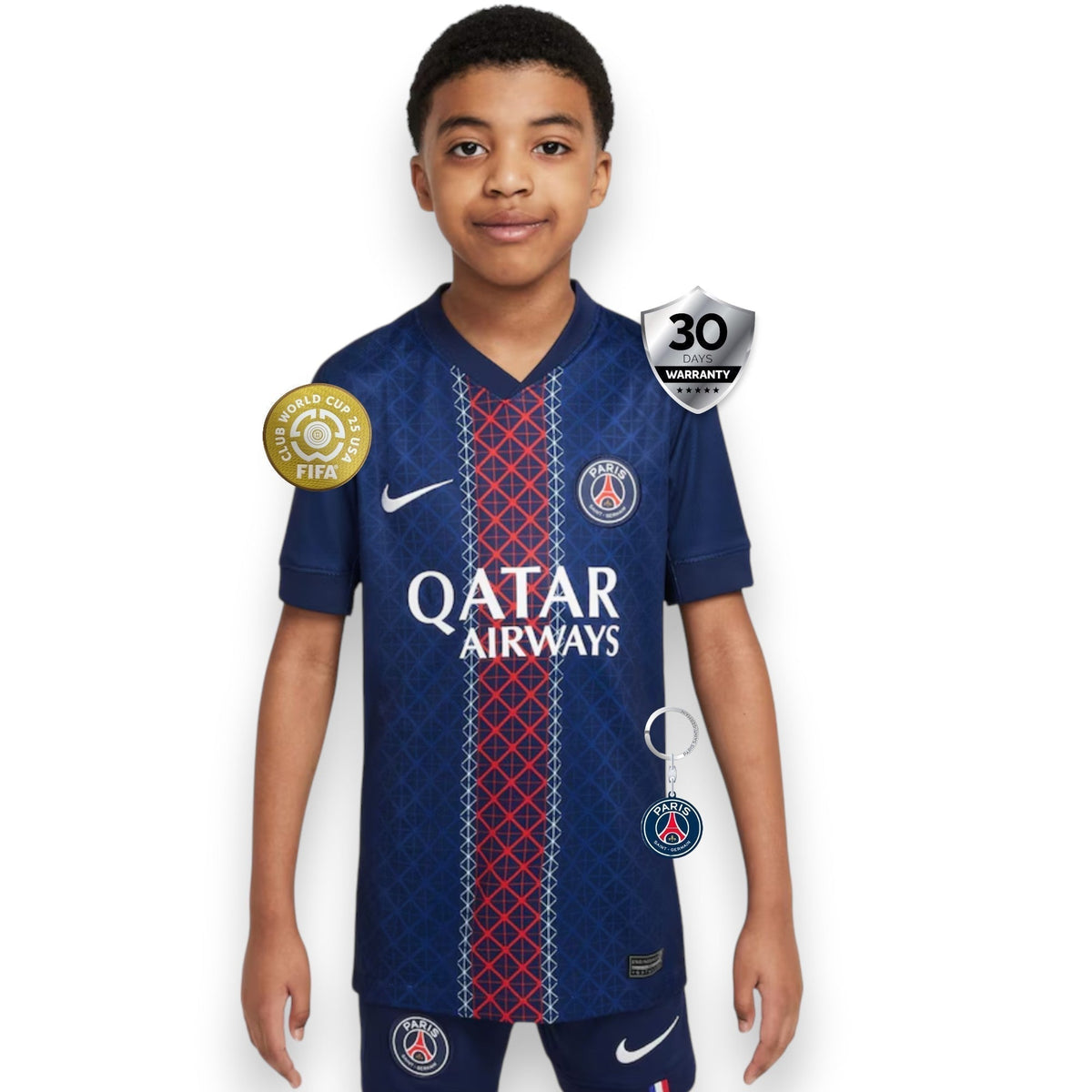 Paris Saint Germain Camiseta Local 2025/26 - Niños