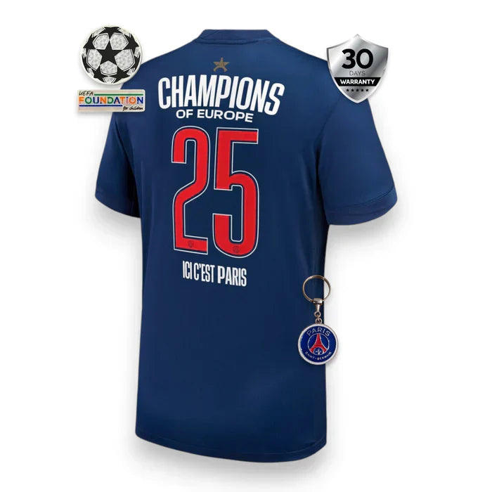 PSG European Campeones 1 Star Camiseta 2025