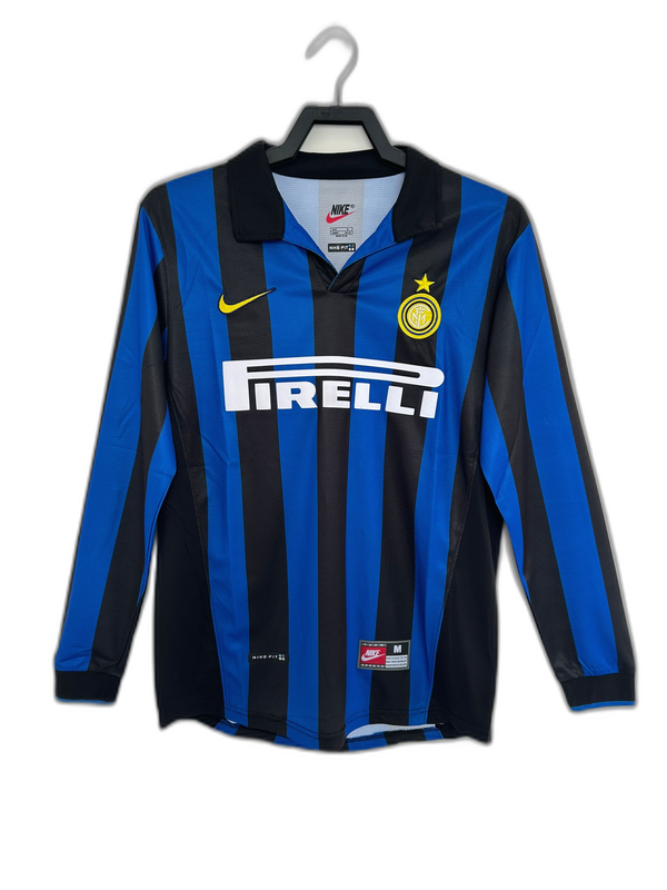 Inter Milan Camiseta Local 1998/99 - Retro - Manga Larga