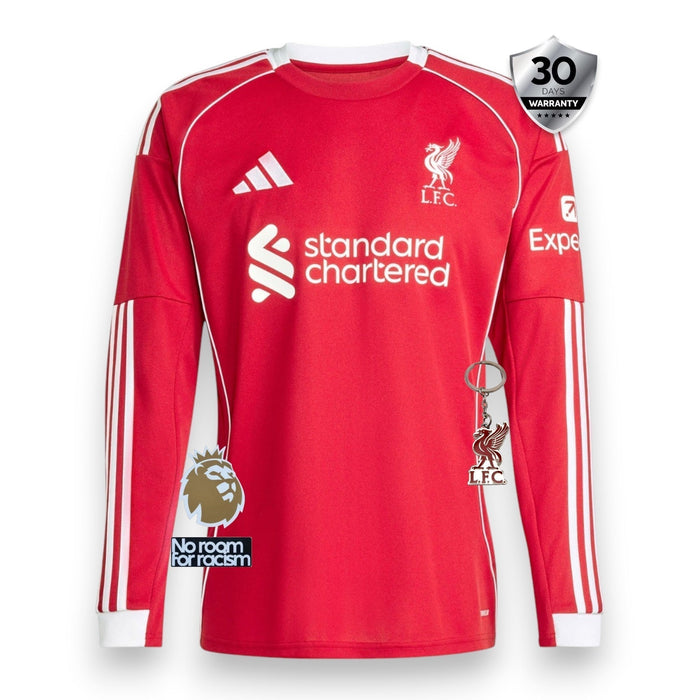 Liverpool Camiseta Local 2025/26 - Manga Larga