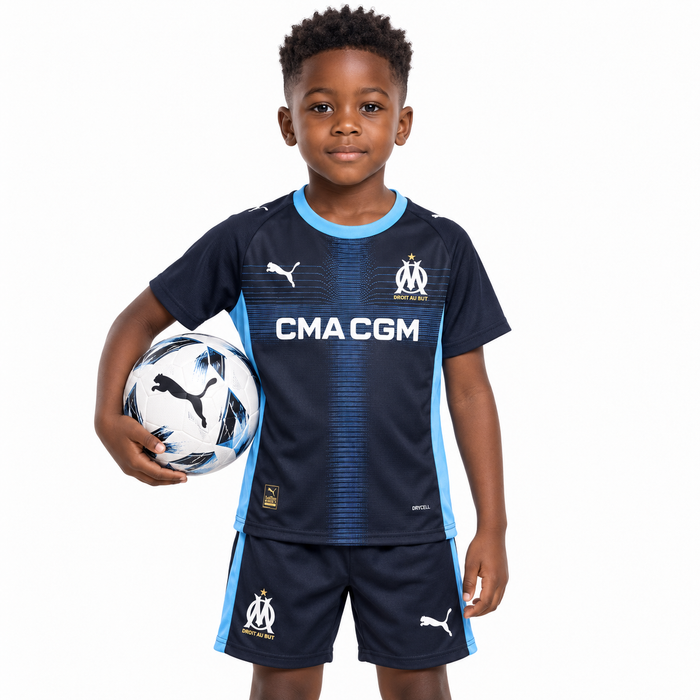 Olympique de Marseille Camiseta Visitante 2025/26 - Niños