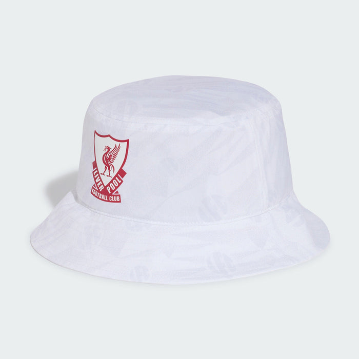 Liverpool Gorra Bucket Blanca