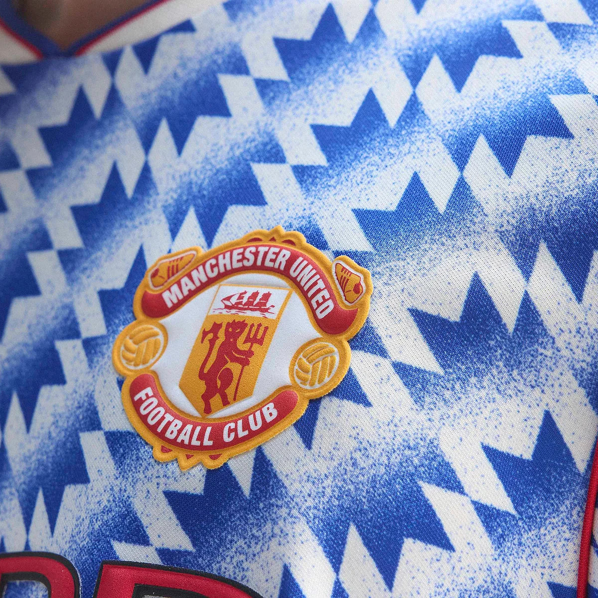 Manchester United Camiseta Visitante 1990 - Retro