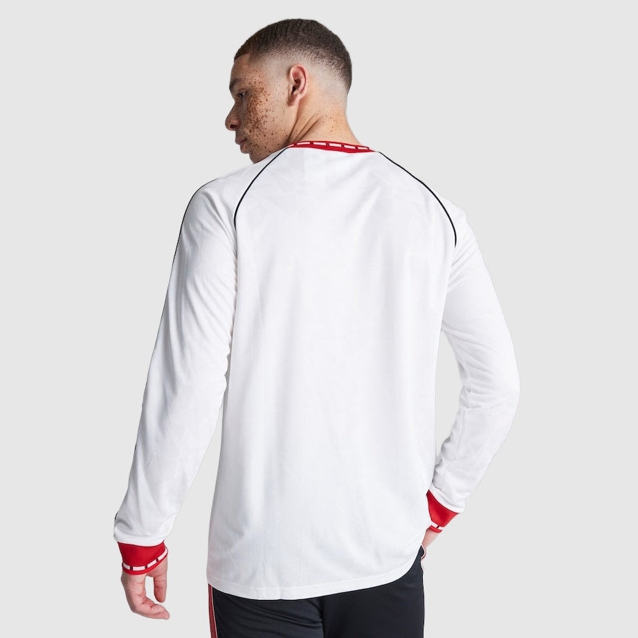 Manchester United Camiseta Visitante 1991 - Retro - Manga Larga