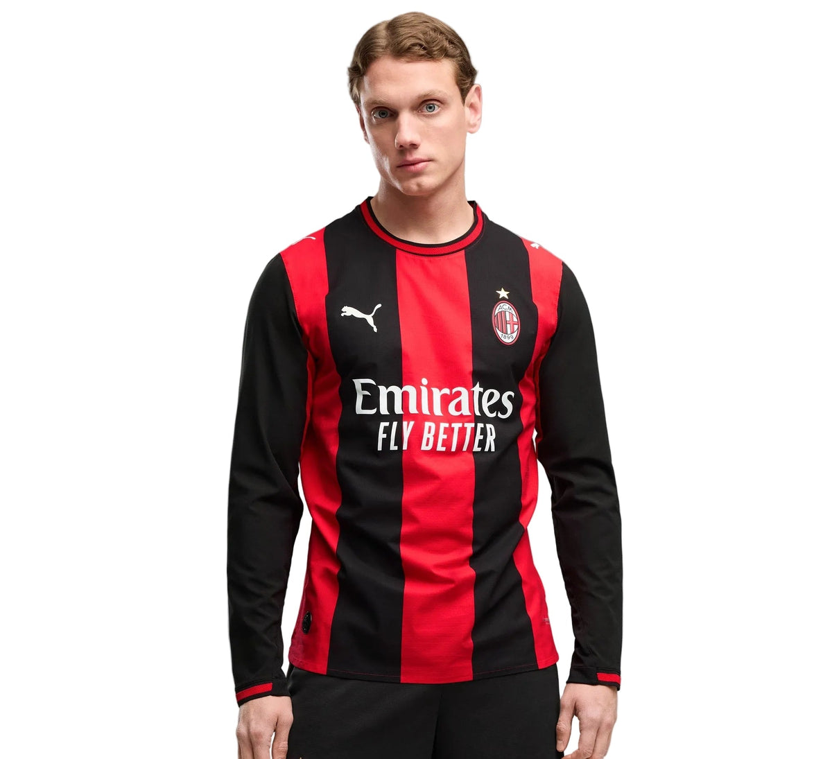 AC Milan Versión Jugador Camiseta Local 2026/27 - Manga Larga