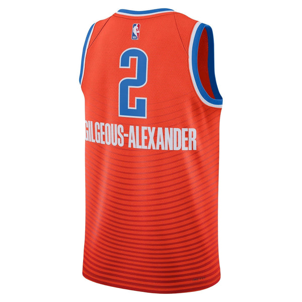 Oklahoma City Thunder Camiseta Shai Gilgeous-Alexander #2 Statement Edition - Naranja