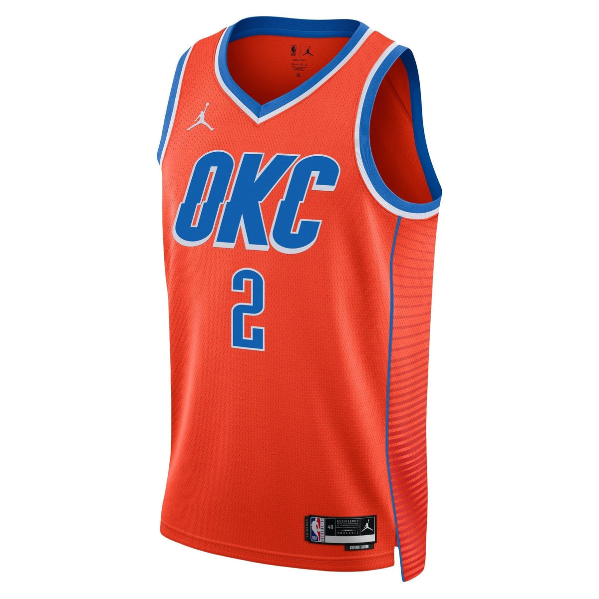 Oklahoma City Thunder Camiseta Shai Gilgeous-Alexander #2 Statement Edition - Naranja