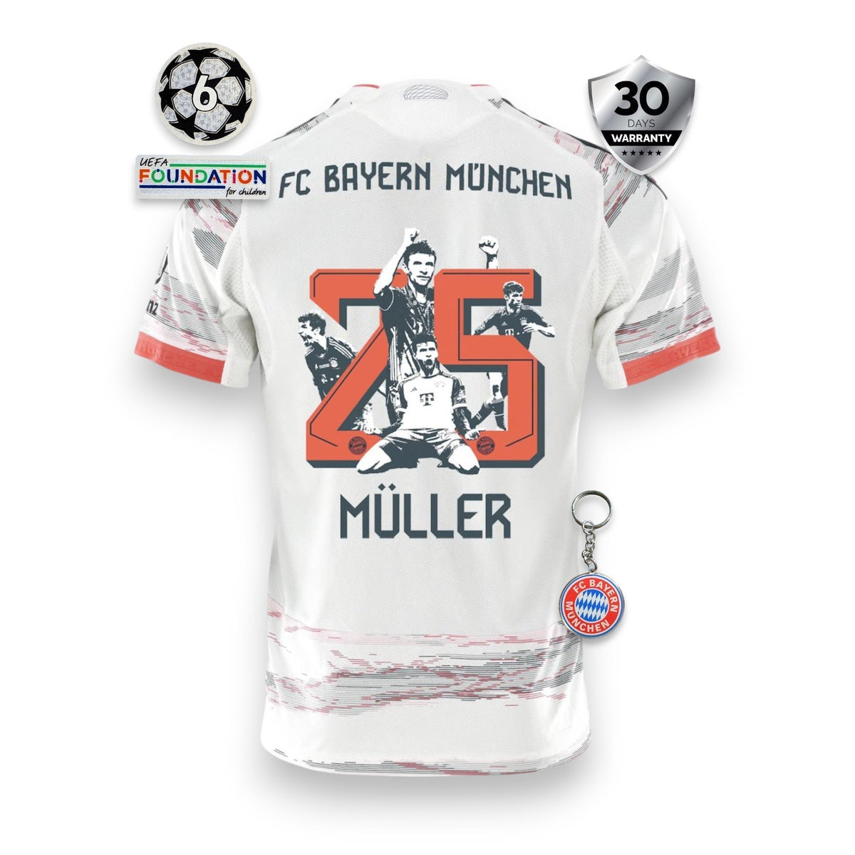 Bayern Munich Camiseta Visitante 2025/26 - Müller Edición Especial