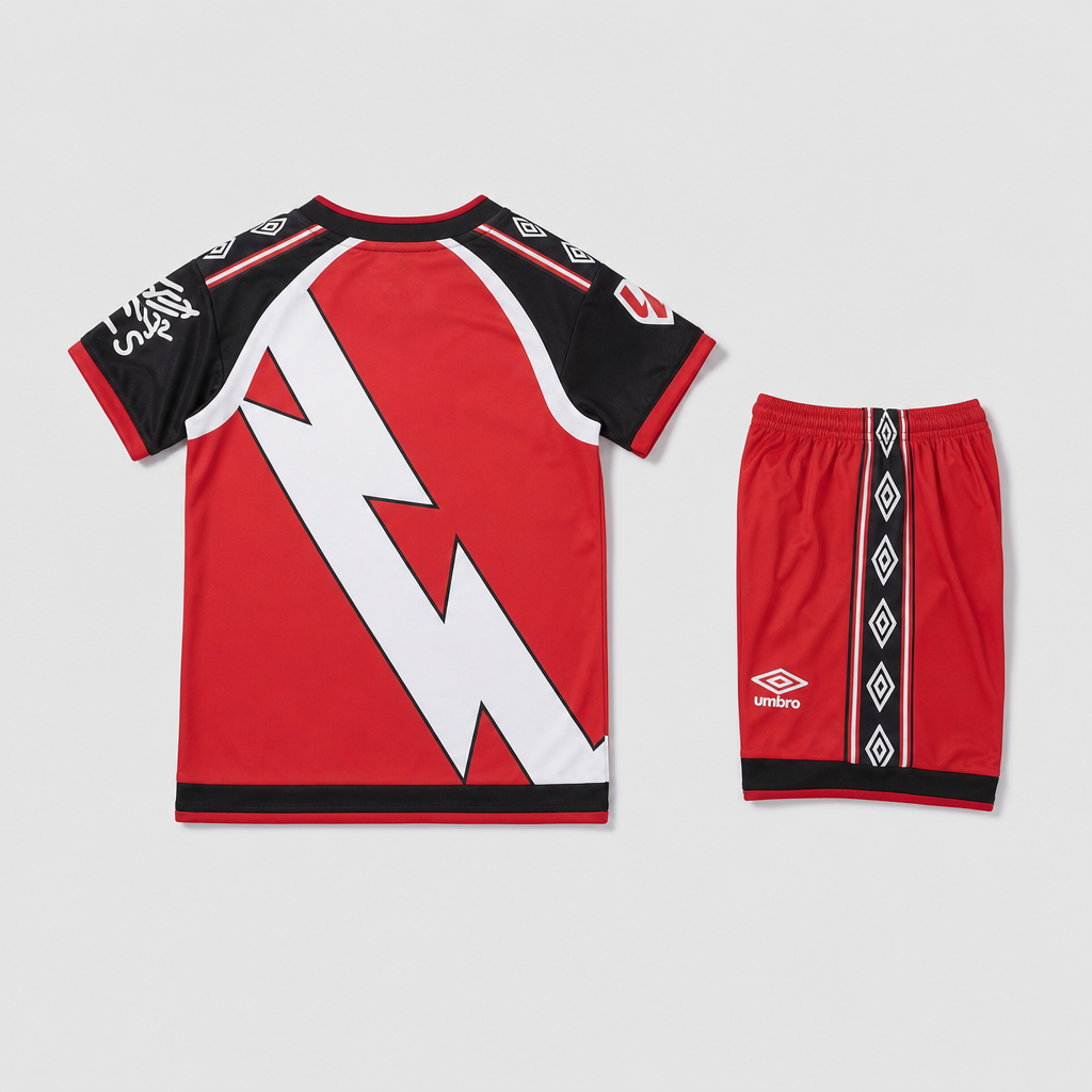 Rayo Vallecano Camiseta Visitante 2026/27 - Niños