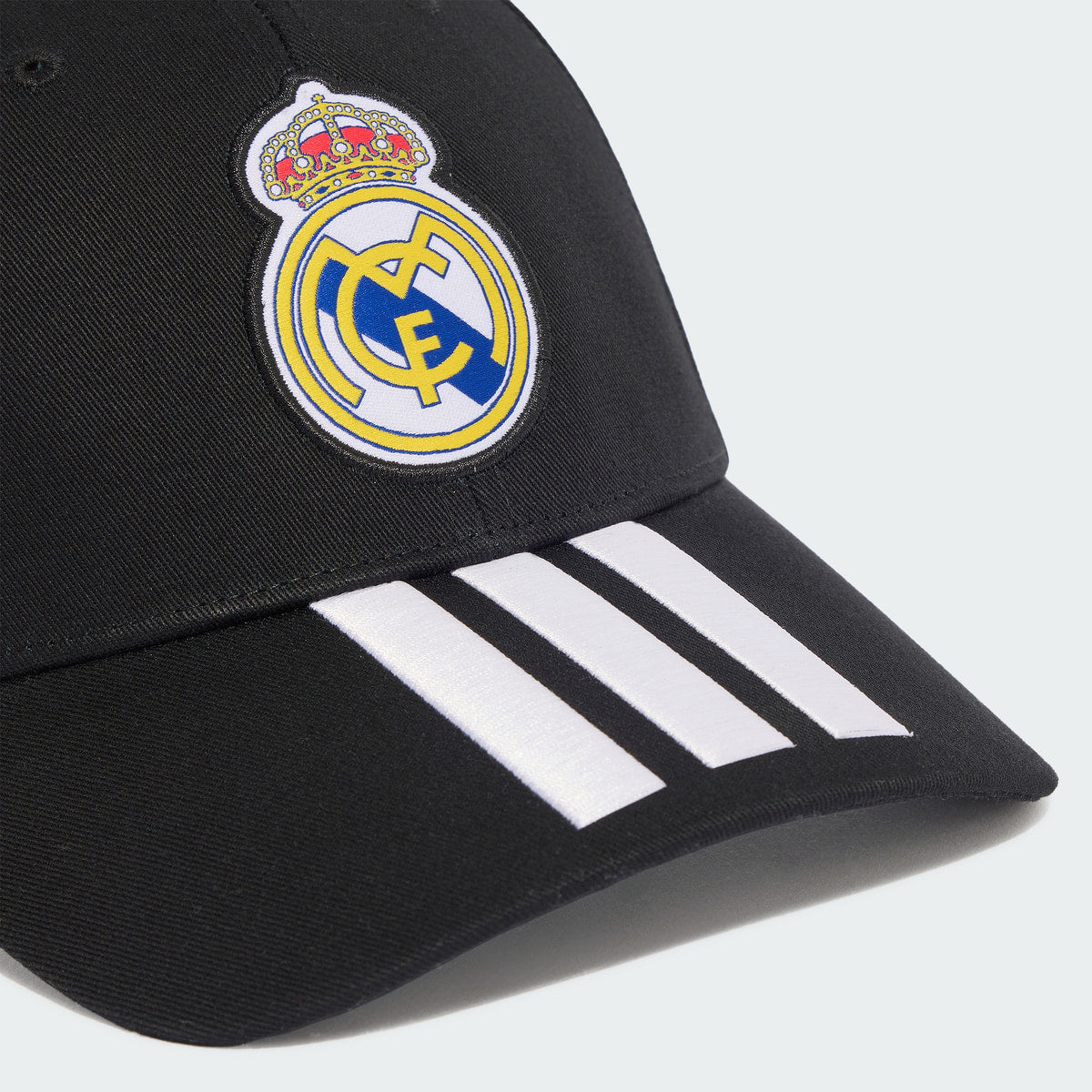Real Madrid Gorra de Béisbol Negra
