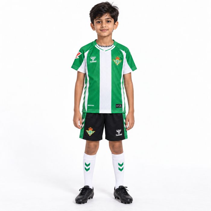 Real Betis Camiseta Local 2025/26 - Niños