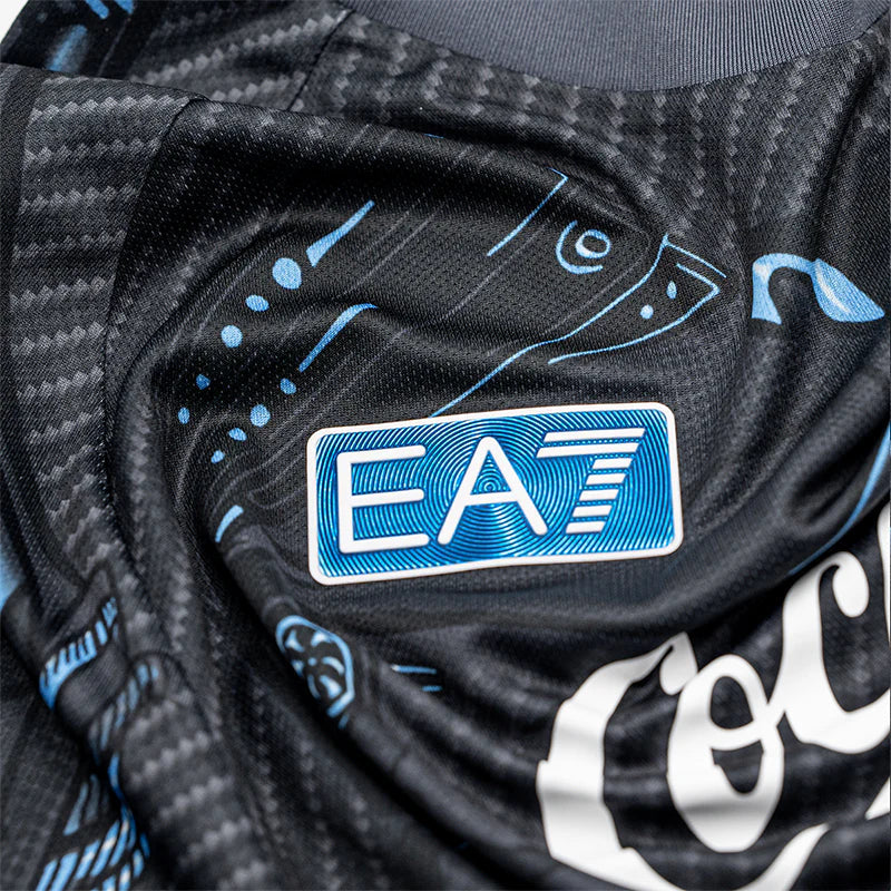 SSC Napoli Ebony Entrenamiento Camiseta 2025/26