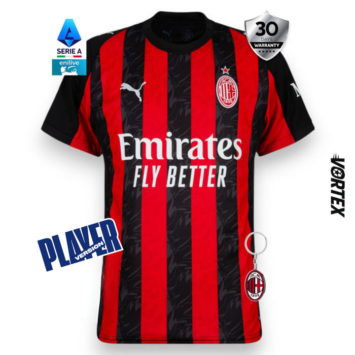 AC Milan Camiseta Local 2025/26 - Versión Jugador
